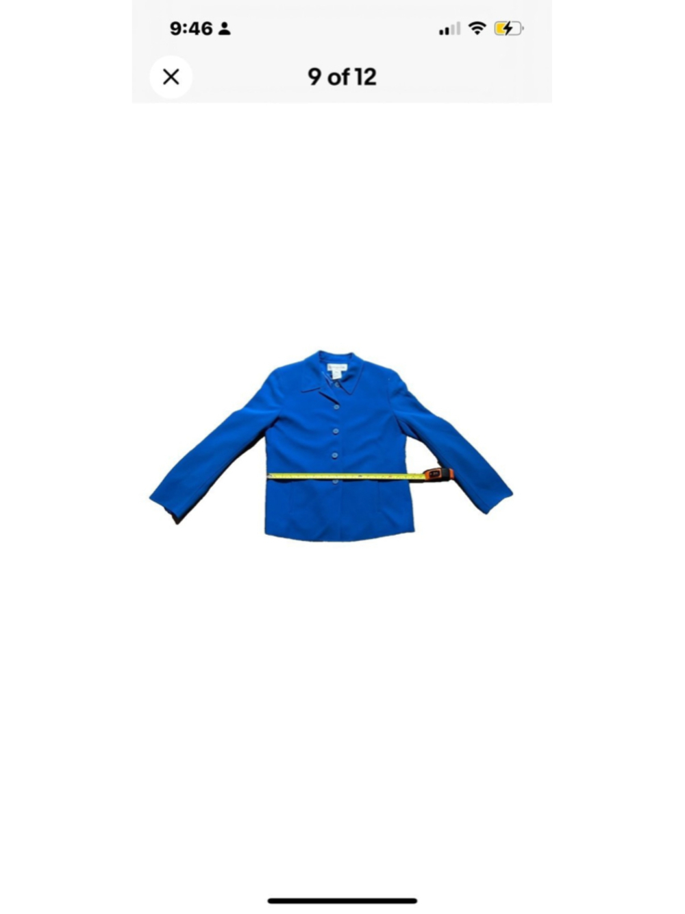 Jones New York women’s size 6 Blue Formal jacket - Picture 8 of 12
